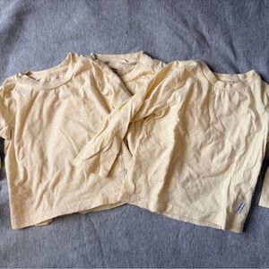 Gerber Cream Kids Long Sleeve Shirts